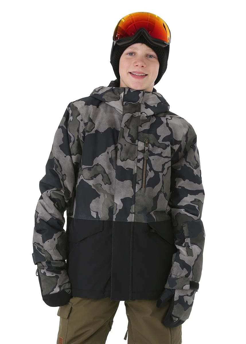 Mission Block Youth Jacket Quiksilver Mission Block Youth Jacket -Winter Kids Clothing Store 20192020quiksilverboysmissionblockjacketm