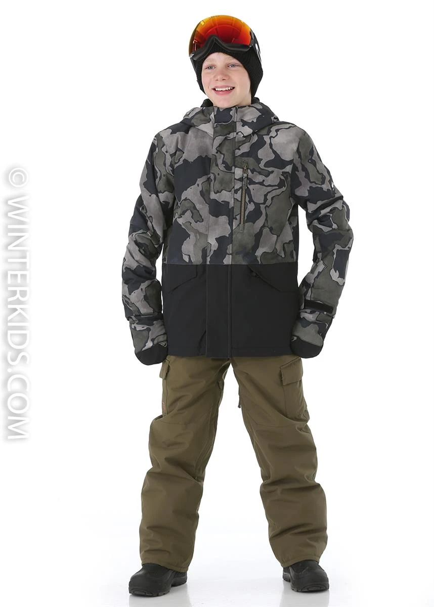 Mission Block Youth Jacket Quiksilver Mission Block Youth Jacket -Winter Kids Clothing Store 20192020quiksilverboysmissionblockjacketm2