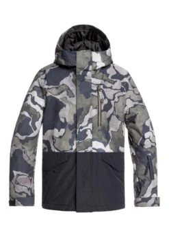 Quiksilver Mission Block Youth Jacket 3 Quiksilver Mission Block Youth Jacket -Winter Kids Clothing Store 20192020quiksilverboysmissionblockyouthjacketblacksiredwards