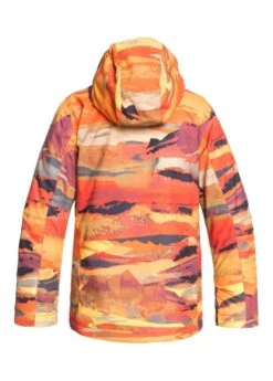 Quiksilver Mission Printed Youth Jacket 5 Quiksilver Mission Printed Youth Jacket -Winter Kids Clothing Store 20192020quiksilverboysmissionprintedyouthjacketbarnredmattepainting