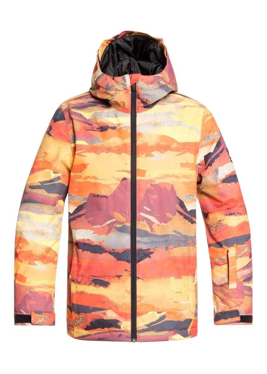 Mission Printed Youth Jacket Quiksilver Mission Printed Youth Jacket -Winter Kids Clothing Store 20192020quiksilverboysmissionprintedyouthjacketbarnredmattepainting2