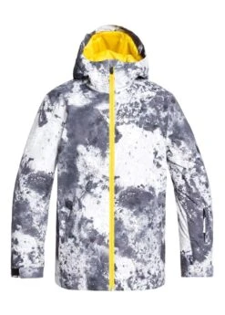Quiksilver Mission Printed Youth Jacket 6 Quiksilver Mission Printed Youth Jacket -Winter Kids Clothing Store 20192020quiksilverboysmissionprintedyouthjacketcastlerocksplash