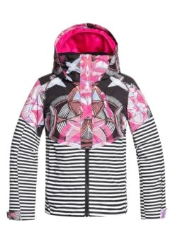 Roxy Frozen Flow Girl Jacket -Winter Kids Clothing Store 20192020roxygirlsfrozenflowergirljacketbeetrootpink