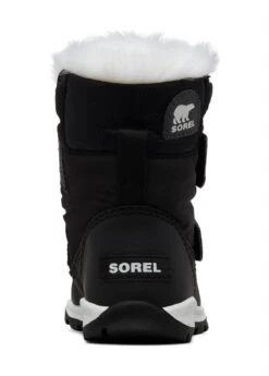 Sorel Childrens Whitney Strap Boot -Winter Kids Clothing Store 20192020sorelchildrenswhitneystrapbootblackseasalt3 1