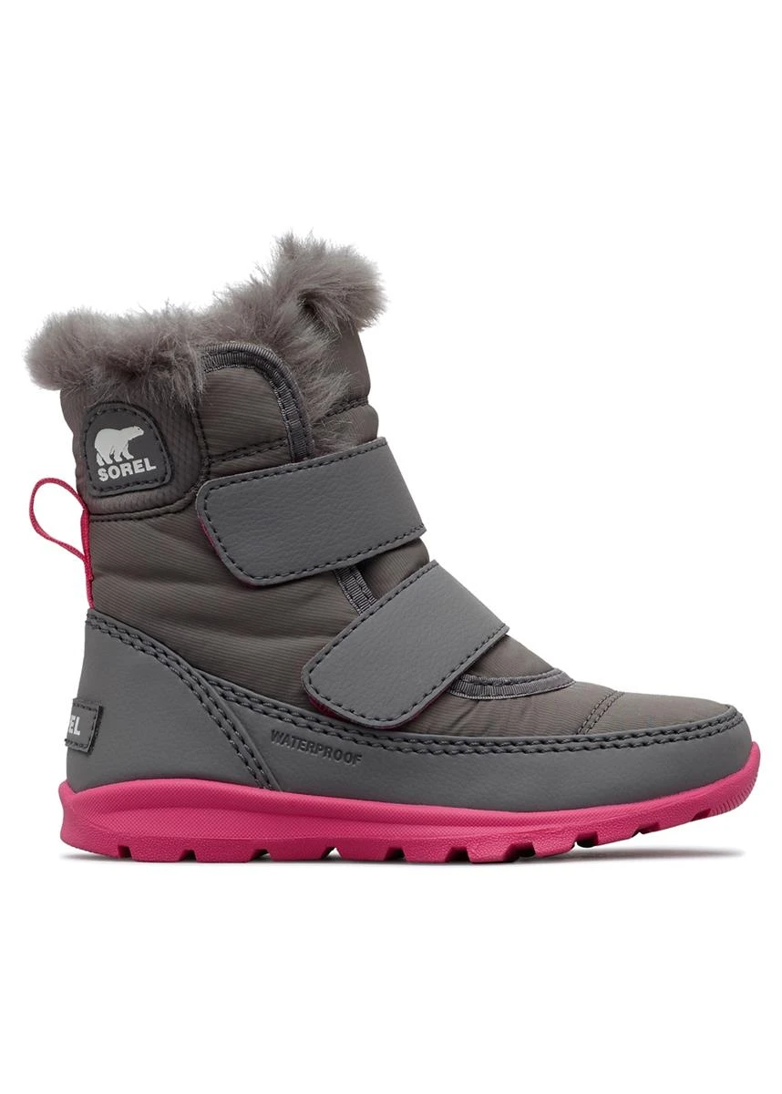 Toddler Whitney Strap Boot Sorel Toddler Whitney Strap Boot -Winter Kids Clothing Store 20192020sorelchildrenswhitneystrapbootquarryultrapink