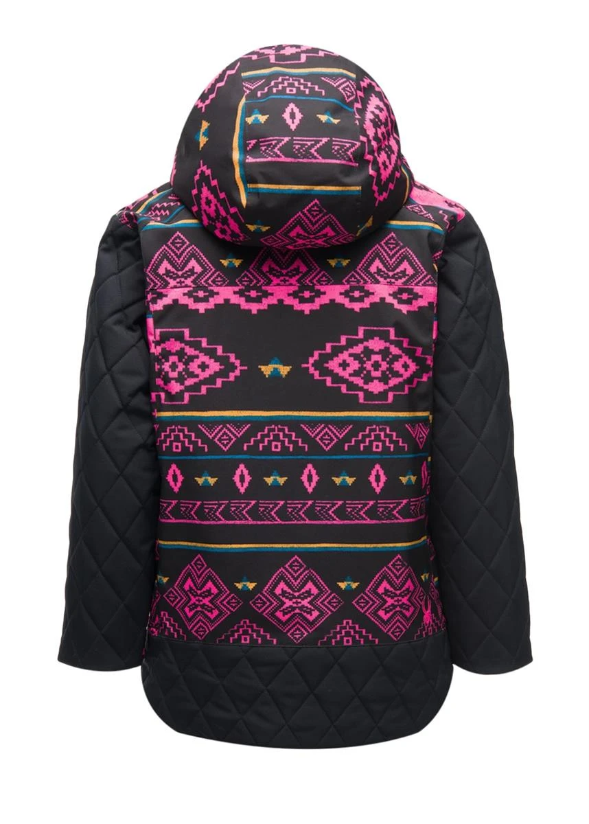 Girls Claire Jacket Spyder Girls Claire Jacket -Winter Kids Clothing Store 20192020spydergirlsclairejacketsweaterweatherprint2