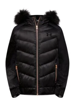 Under Armour Girls Liveluster Jacket 3 Under Armour Girls Liveluster Jacket -Winter Kids Clothing Store 20192020underarmourgirlslivelusterjacketblack 1