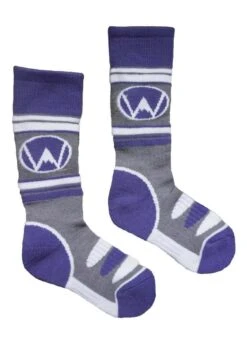 Youth Kicker Padded Ski Sock -Winter Kids Clothing Store 20192020wintersedgeyouthkickerpaddedskisockpurple