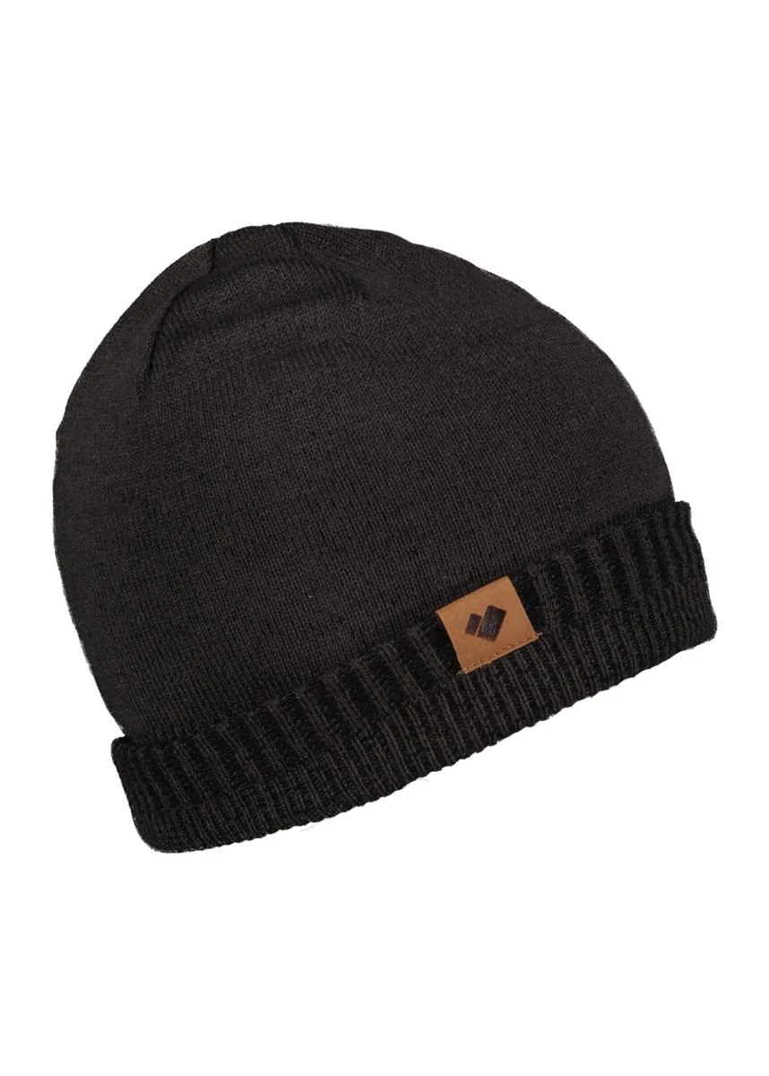 Boys TB Eugene Beanie Obermeyer Boys TB Eugene Beanie -Winter Kids Clothing Store 2122 obermeyer boystbeugenebeanie coal