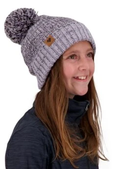 Obermeyer Girls Albany Pom Beanie 3 Obermeyer Girls Albany Pom Beanie -Winter Kids Clothing Store 2122 obermeyer girlsalbanypombeanie wisteria2