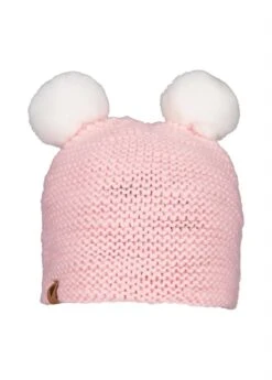 Obermeyer Toddler Glen FF Pom-Pom Beanie -Winter Kids Clothing Store 2122 obermeyer toddlerglenffpompombeanie pinklight2
