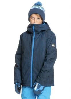 Quiksilver Mission Printed Youth Jacket -Winter Kids Clothing Store 2122 quiksilver missionprintedyouthjacket insigniabluetreebeardyouth