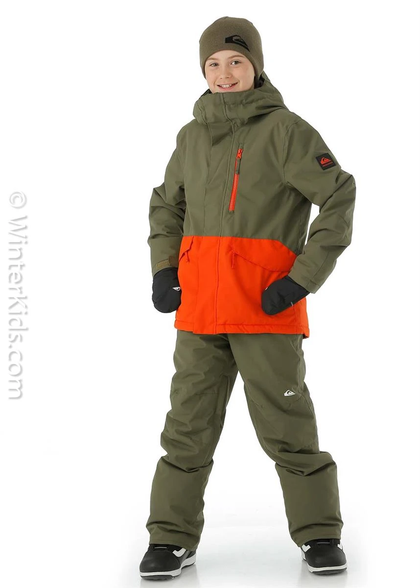 Mission Solid Youth Jacket Quiksilver Mission Solid Youth Jacket -Winter Kids Clothing Store 2122 quiksilver missionsolidyouthjacket grapeleafm2