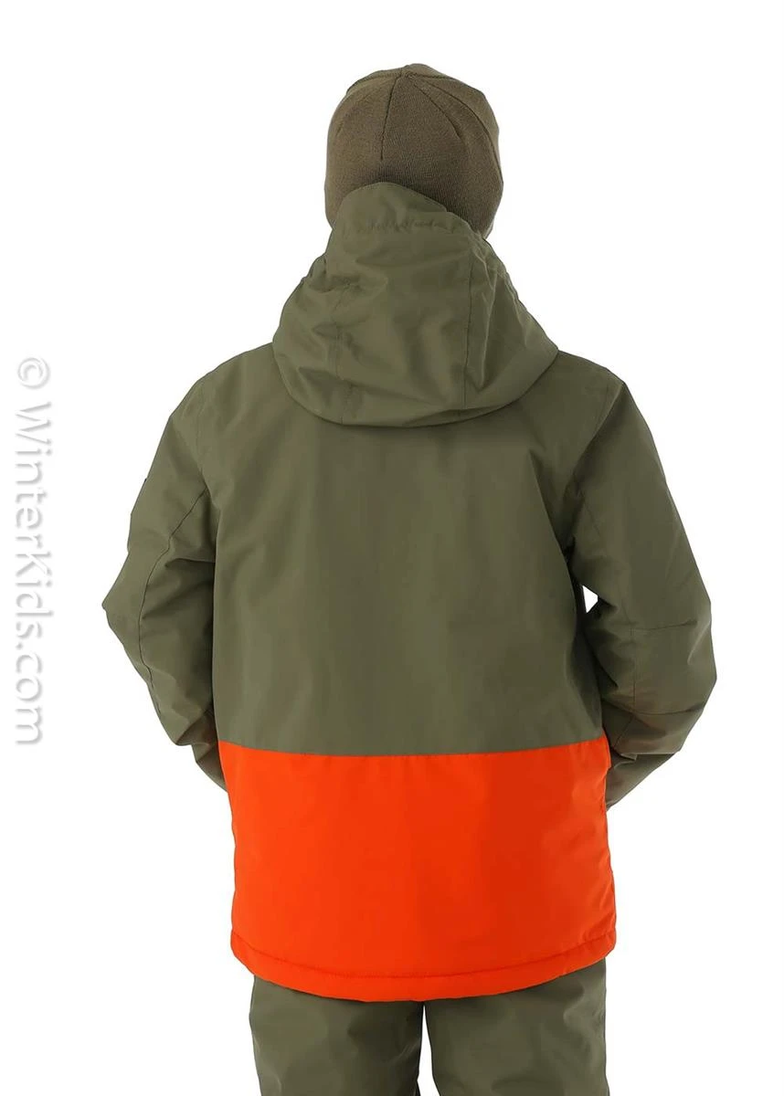 Mission Solid Youth Jacket Quiksilver Mission Solid Youth Jacket -Winter Kids Clothing Store 2122 quiksilver missionsolidyouthjacket grapeleafm3