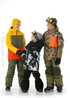 Quiksilver Side Hit Youth Jacket -Winter Kids Clothing Store 2122 quiksilver sidehityouthjacket grapeleafm6