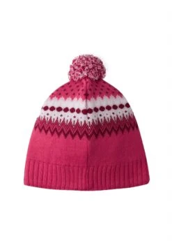 Reima Tunturissa Beanie -Winter Kids Clothing Store 2122 reima tunturissabeanie azaleapink3