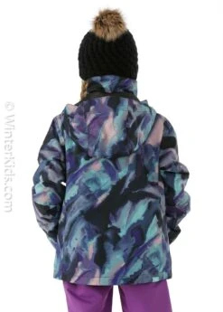 Roxy Jetty Girl Jacket -Winter Kids Clothing Store 2122 roxy jettygirljacket trueblackpetolem3