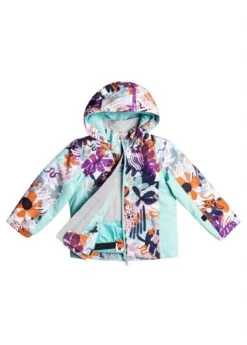 Roxy Toddler Girls Snowy Tale Jacket 7 Roxy Toddler Girls Snowy Tale Jacket -Winter Kids Clothing Store 2122 roxy toddlergirlssnowytalejacket brightwhitenewnaive4