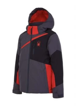Spyder Boys Challenger Jacket -Winter Kids Clothing Store 2122 spyder boyschallengerjacket black