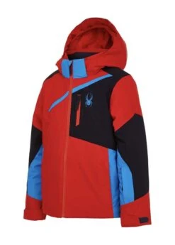Spyder Boys Challenger Jacket -Winter Kids Clothing Store 2122 spyder boyschallengerjacket volcano