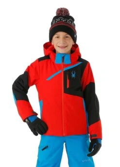 Spyder Boys Challenger Jacket -Winter Kids Clothing Store 2122 spyder boyschallengerjacket volcanom