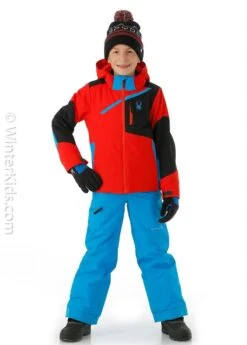 Spyder Boys Challenger Jacket -Winter Kids Clothing Store 2122 spyder boyschallengerjacket volcanom2