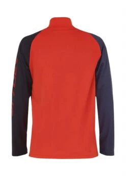 Spyder Boys Retro Zip T-Neck -Winter Kids Clothing Store 2122 spyder boysretroziptneck volcano2