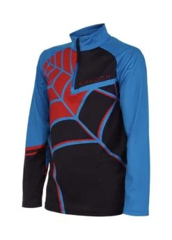 Spyder Boys Web Zip T-Neck
