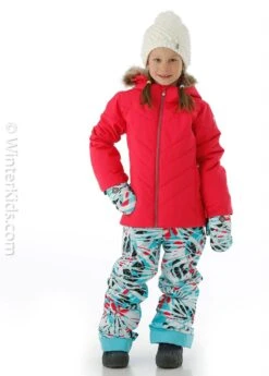 Spyder Girls Lola Jacket -Winter Kids Clothing Store 2122 spyder girlslolajacket cerisem2