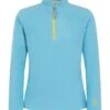 Spyder Girls Speed Fleece Zip T-Neck