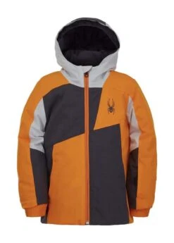 Spyder Toddler Ambush Jacket -Winter Kids Clothing Store 2122 spyder toddlerboysambushjacket noveltygray2
