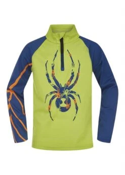 Spyder Toddler Boys Bug Zip T-Neck 8 Spyder Toddler Boys Bug Zip T-Neck -Winter Kids Clothing Store 2122 spyder toddlerboysbugziptneck sharplime2
