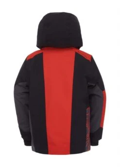 Spyder Toddler Boys Challenger Jacket -Winter Kids Clothing Store 2122 spyder toddlerboyschallengerjacket black