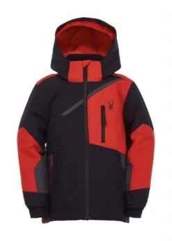 Spyder Toddler Boys Challenger Jacket -Winter Kids Clothing Store 2122 spyder toddlerboyschallengerjacket black2
