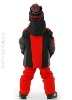 Spyder Toddler Boys Challenger Jacket -Winter Kids Clothing Store 2122 spyder toddlerboyschallengerjacket blackm4