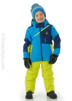 Spyder Toddler Boys Challenger Jacket -Winter Kids Clothing Store 2122 spyder toddlerboyschallengerjacket coastm2