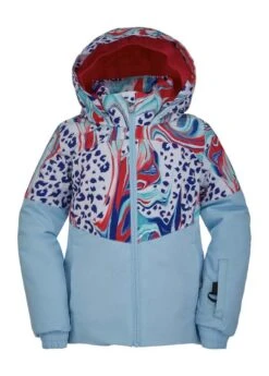 Spyder Toddler Girls Conquer Jacket -Winter Kids Clothing Store 2122 spyder toddlergirlsconquerjacket frost2