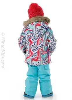 Spyder Toddler Girls Lola Jacket -Winter Kids Clothing Store 2122 spyder toddlergirlslolajacket marbledm3