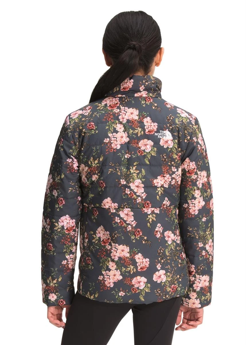 Girls Printed Reversible Mossbud Swirl Jacket The North Face Girls Printed Reversible Mossbud Swirl Jacket -Winter Kids Clothing Store 2122 tnf girlsprintedreversiblemossbudswirljacket vanadisgreyapresfloralprint2