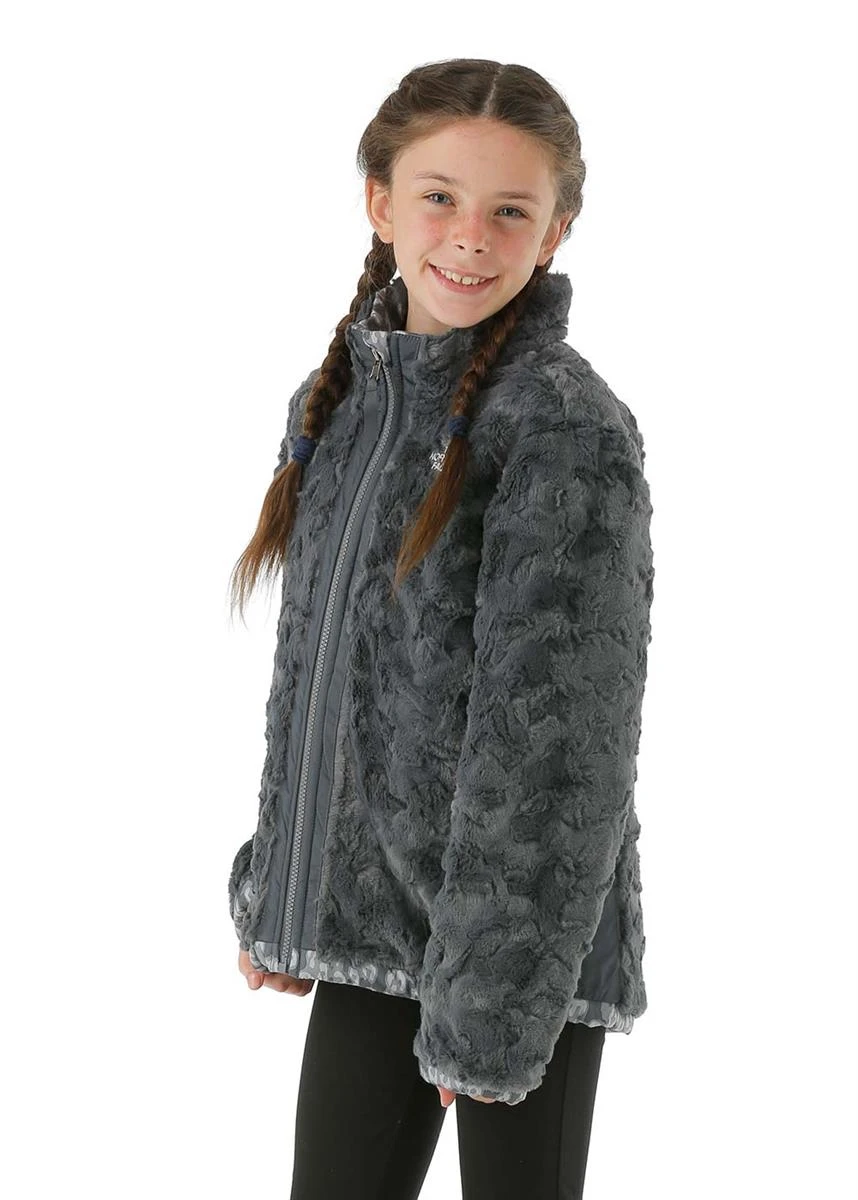 Girls Printed Reversible Mossbud Swirl Jacket The North Face Girls Printed Reversible Mossbud Swirl Jacket -Winter Kids Clothing Store 2122 tnf girlsprintedreversiblemossbudswirljacket vanadisgreyleopardprintm3