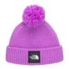 The North Face Littles Box Logo Pom Beanie