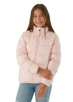 The North Face Youth Reversible Andes Jacket -Winter Kids Clothing Store 2122 tnf youthreversibleandesjacket pinksaltm