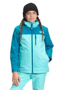 The North Face Youth Snowquest Plus Insulated Jacket -Winter Kids Clothing Store 2122 tnf youthsnowquestplusinsulatedjacket transantarcticblue