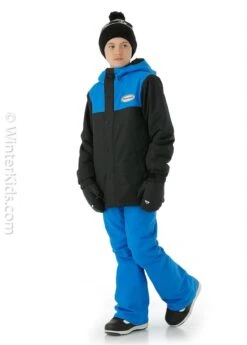 Volcom Boys Stone.91 Insulated Jacket -Winter Kids Clothing Store 2122 volcom boysstone91insulatedjacket cyanbluem2