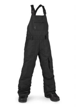 Volcom Youth Barkley Bib Overall Pant 2 Volcom Youth Barkley Bib Overall Pant -Winter Kids Clothing Store 2122 volcom youthbarkleybiboverallpant black