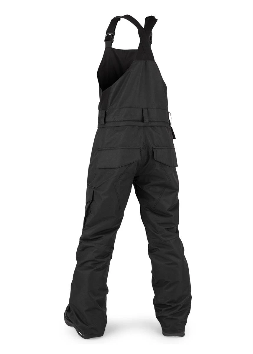Youth Barkley Bib Overall Pant Volcom Youth Barkley Bib Overall Pant -Winter Kids Clothing Store 2122 volcom youthbarkleybiboverallpant black2