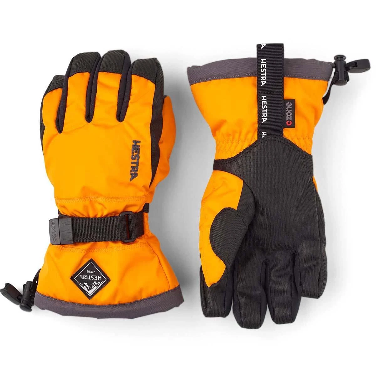 Junior Gauntlet CZone 5 Finger Glove Hestra Junior Gauntlet CZone 5 Finger Glove -Winter Kids Clothing Store 32530 510380 1