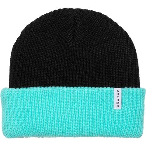 Youth Blocked Y Beanie Youth Blocked Y Beanie -Winter Kids Clothing Store aut bloc blk fw25