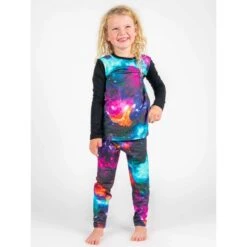 Blackstrap Youth Therma Baselayer Pant -Winter Kids Clothing Store blk s bl k u p thr space galactic3
