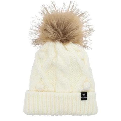 Junior Andrea Beanie Junior Andrea Beanie -Winter Kids Clothing Store cha 20g34024 wht